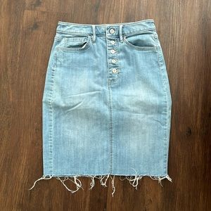 Banana Republic- Denim Midi Skirt